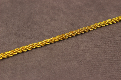 Шнур витой 3мм Золото - изображение
