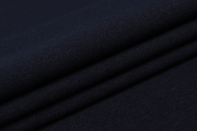 Ткань костюмная 8713 Темно-Синий - изображение