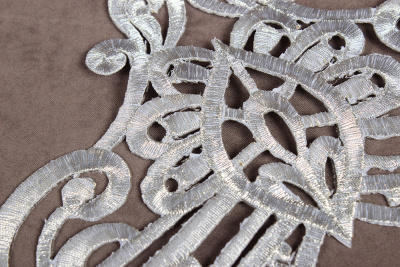 Термоаппликация Орнамент Серебро 4313 - изображение