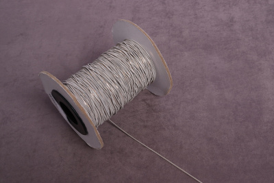 Цепь декоративная 2мм шнурок Серебро - изображение