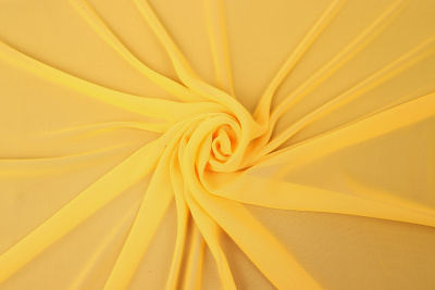 Шифон однотонный Желтый - изображение