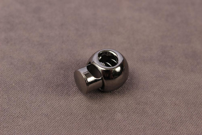 Фиксатор пластик 15мм одинарный "Шар" Т.Никель - изображение