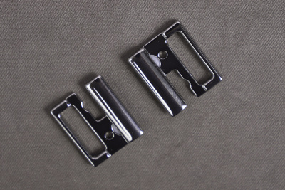 Застёжка для купальника металл 15мм Никель - изображение