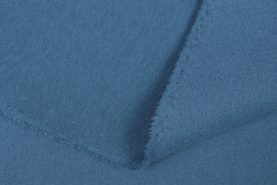 Полотно футерованное Penye 3-нитка 320-330гр/м.кв.начес Деним - изображение