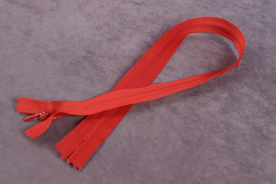 Молния потайная 50см нейлон Терракот - изображение