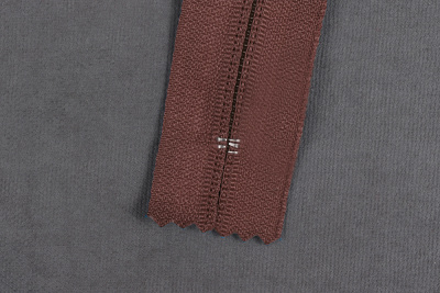 Молния 18см Т5 неразъемная спираль Терракотовый 288 - изображение