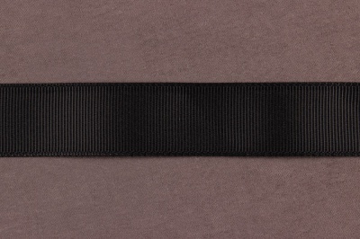 Репсовая лента 38мм Черный - изображение