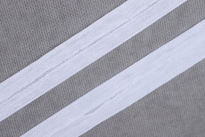 Трикотажная бейка 15мм Белый - изображение