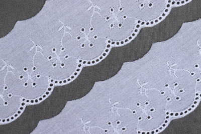 Шитье 40мм KRUZHEVO TBY.0160 Белый - изображение