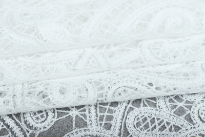 Кружево 4107 Молочный - изображение