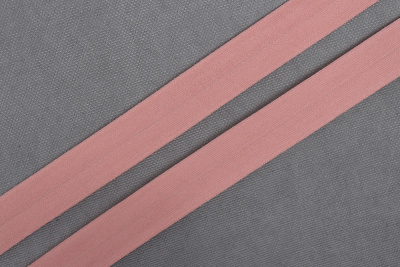 Трикотажная бейка 20мм Розовый грязный матовый - изображение