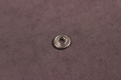 Кнопки пробивные 9,5мм рубашечные/кольцо Никель - изображение