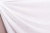Сетка белая с рисунком горох бежевый