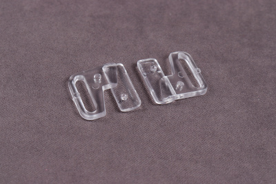 Застежка для бюстгалтера 12мм Прозрачный - изображение