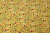 Ткань плательная 27934 Цветы на желтом