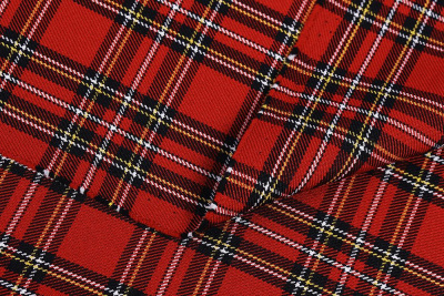 Клетка костюмная 24379 Красный/белый/желтый - изображение