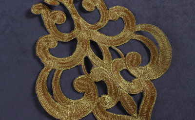 Термоаппликация Орнамент Золото 4221 - изображение