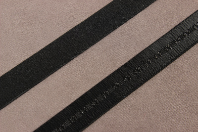 Резинка для бретелей 12мм Черный - изображение