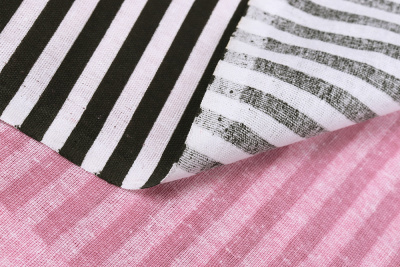 Бязь набивная 220 120 гр/м.кв. Веселые зайцы - изображение