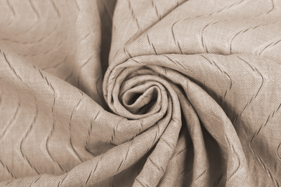 Плательный креш 17079 Зиг-заг Бежевый - изображение