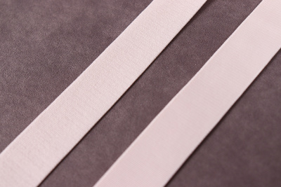 Резинка для бретелей 18мм Серебристый пион - изображение