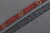 Лента 17мм жаккардовая 9188 Восток Бирюза/Красный/Золото