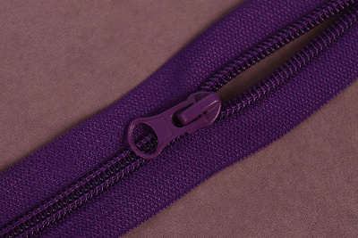 Молния 18см Т5 неразъемная спираль Фиолетовый 193 - изображение
