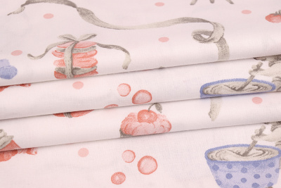 Бязь 262 набивная 142 гр/м.кв. Мышки - изображение