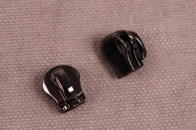 Бегунок без пуллера Т5 Металл Т.Никель - изображение