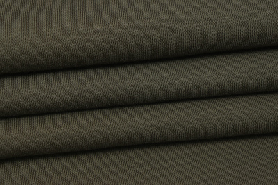 Полотно футерованное Penye 3-нитка 320гр/м.кв.начес Т.хаки - изображение