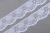 Кружево 40мм капроновое Белый