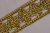 Тесьма 35мм TBY 912 металлизированная Золото