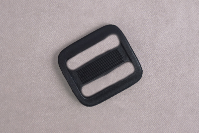 Пряжка двухщелевая 20мм Черный - изображение