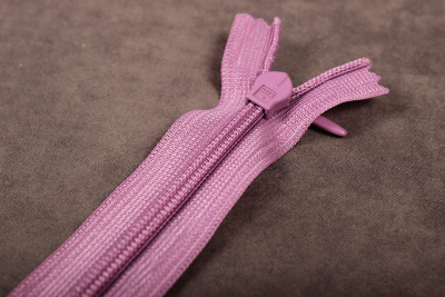 Молния потайная 20см нейлон Сирень 037 - изображение