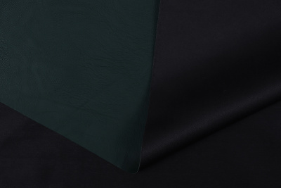 Кожа-стрейч фактурная Т.зеленый - изображение