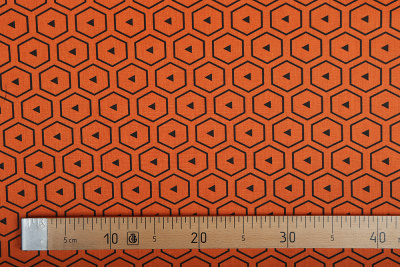 Поплин набивной 150 Ив 105 гр/м.кв. Граффити компаньон - изображение