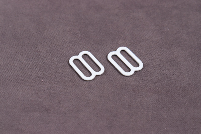 Регулятор для бретелей 12мм металл Белый - изображение