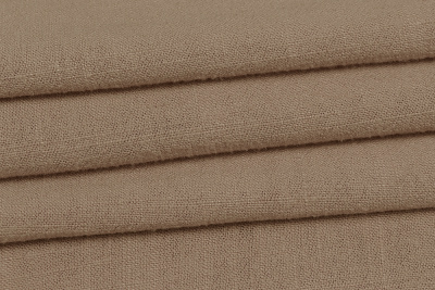 Лен-вискоза Бежевый - изображение