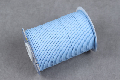 Кант 10мм отделочный х/б Голубой №042 - изображение