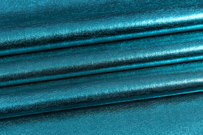 Парча-стрейч Т. бирюзовый - изображение
