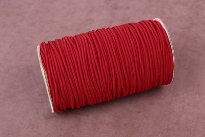 Резинка шляпная 3мм Красный 148 - изображение