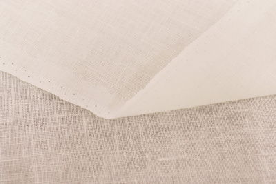 Лен гл/кр 186071 Белый - изображение