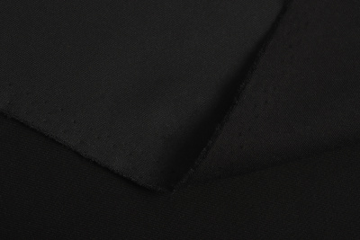 Трикотаж Тенсель Черный - изображение