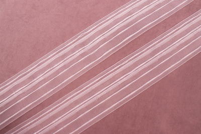 Лента шторная Равномерная 6см капроновая Прозрачный OZ - изображение