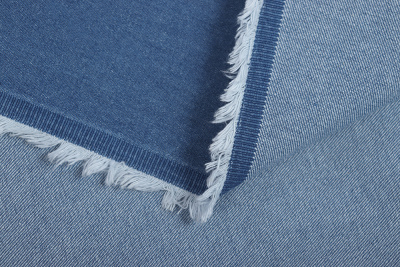 Джинс однотонный Голубой - изображение