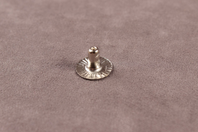 Кнопки пробивные 12,5мм №54 Альфа Никель - изображение