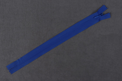 Молния потайная 30см нейлон KBB  Синий 340 - изображение