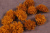 Цветы из органзы 20мм Коричневый