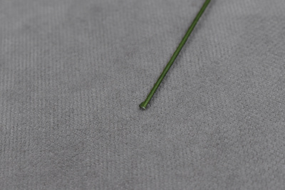 Проволока флористическая в оплетке 1мм 60см Зеленый - изображение