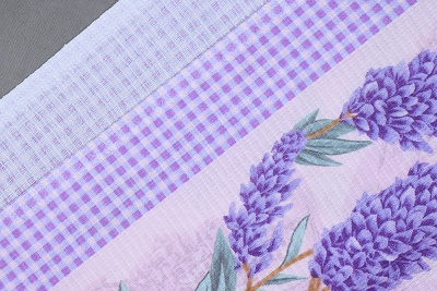 Полотно вафельное Тейково Мускари - изображение